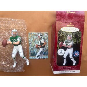 Joe Namath Hallmark Keepsake Ornament 1997 Collectors Series NFL Licensed